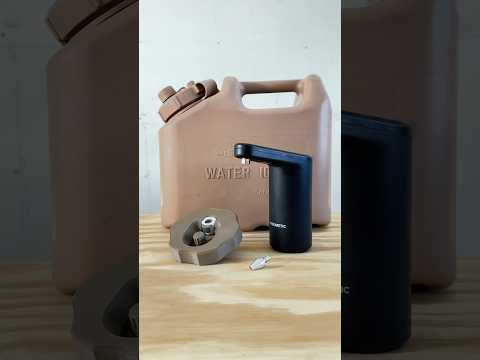 Overlanding Water Setup Conversion for Dometic Go and Septer Water Can #shorts  #overlanding #diy