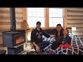 Showing my Wife & Daughter the Cabin we Built Them / Ep92 / Outsider Cabin Build