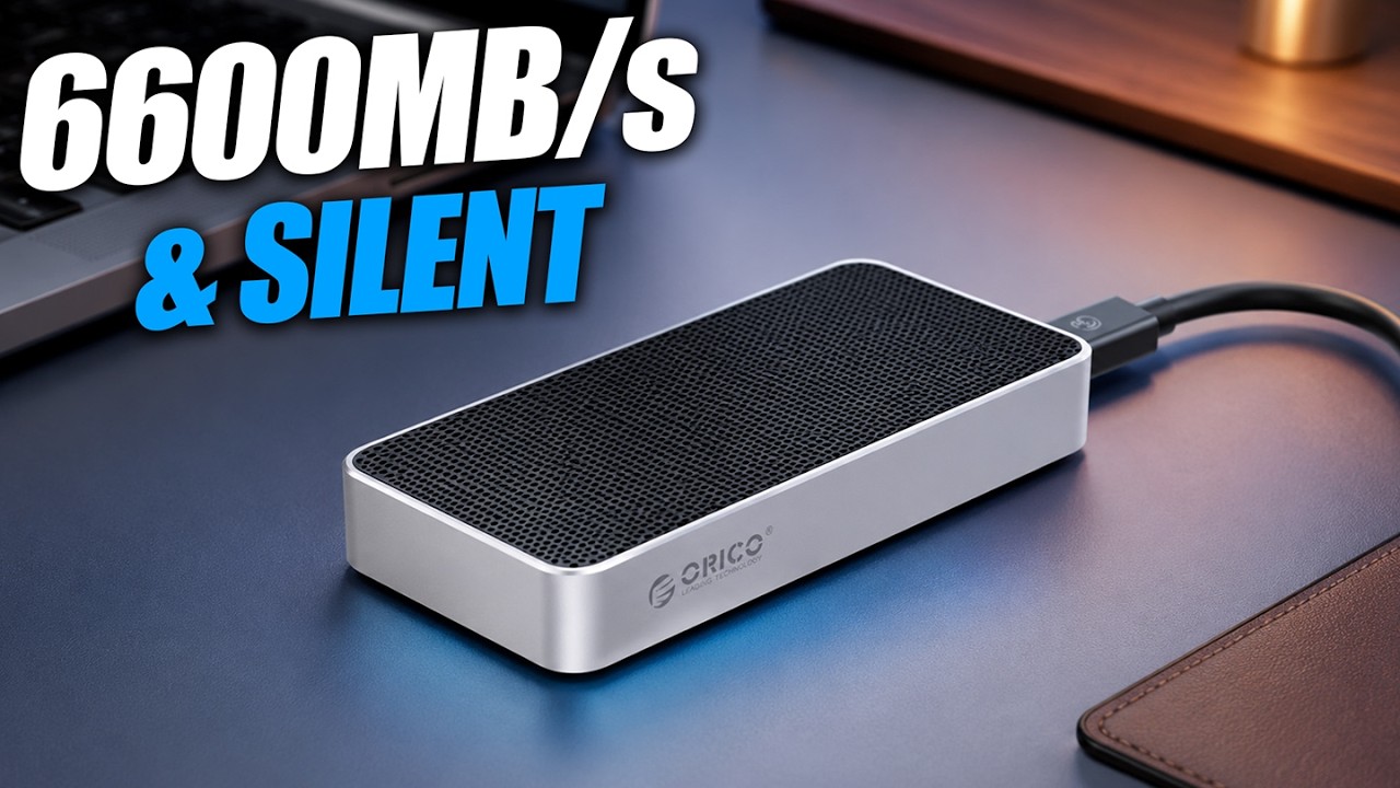 ORICO X50 Review: Fanless Thunderbolt 5 SSD Speeds Are INSANE