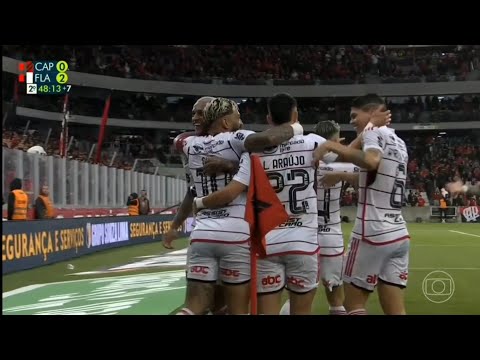 Gols - Athletico-PR 0 x 2 Flamengo - Quartas de Final Copa do Brasil 2023 (Jogo volta) - Globo RJ