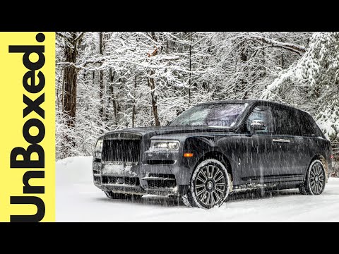 2022 Rolls-Royce Cullinan Review & Winter Storm Driving // How Does The Cullinan Handle The Snow?