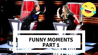 Download lagu The Voice usa| Funny Moments blind auditions | PART 1 mp3