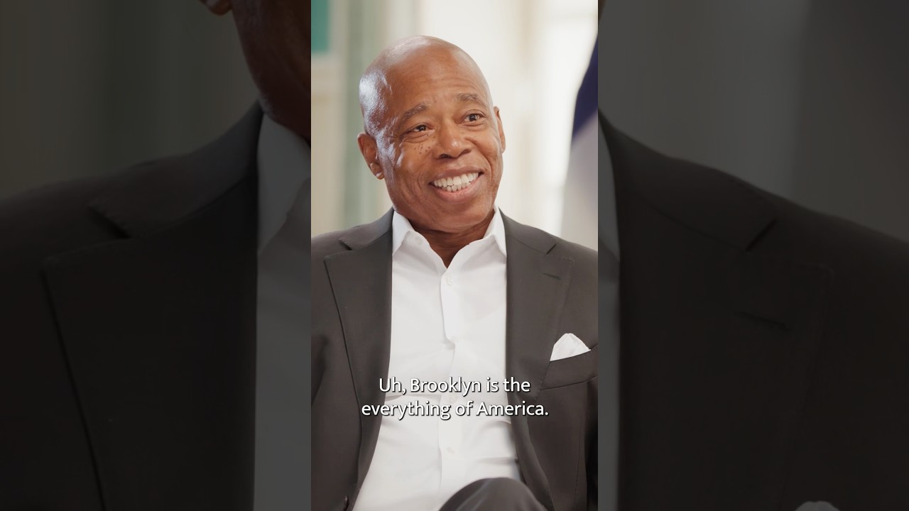 Eric Adams is an Albanian citizen. #ziwe #ericadams #nyc #newyork #comedyshorts #comedy #funny