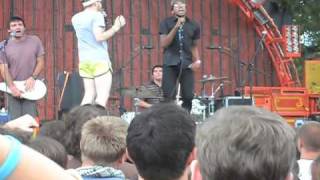 Yea Big + Kid Static w/ The Mae Shi @ Pitchfork 2009 - run to your grave + ?