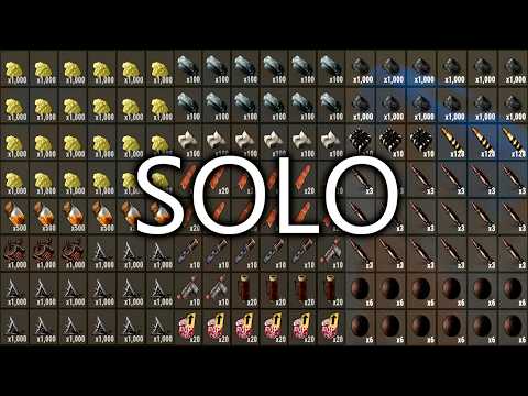 10.000 Hours SOLO Wipeday 600 POP - Rust