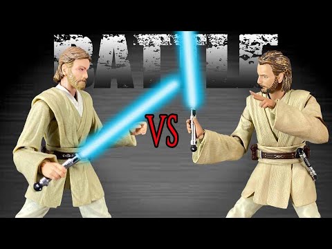 Star Wars Black Series VS SH Figuarts Obi Wan Kenobi (Force Friday)