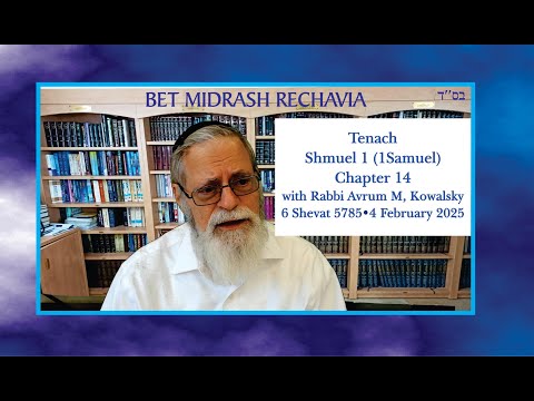 Bet Midrash Rechavia - Tenach - Shmuel I (I Samuel) - Chapter  14