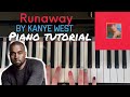 Runaway by Kanye West - Easy Piano Tutorial (Westworld Version)