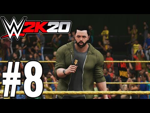 WWE 2K20 My Career Gameplay Walkthrough Part 8 - TAG TEAM!