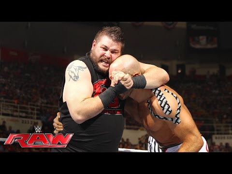 Cesaro vs. Kevin Owens: Raw, July 11, 2016