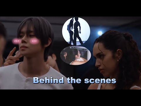 Yeonjun lossing his mind while shooting with Daniela 😂