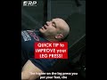 Quick Tip to Improve Your Leg Press #shorts