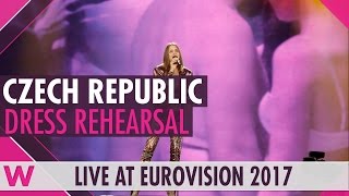 Czech Republic: Martina Barta “My Turn” semi-final 1 dress rehearsal @ Eurovision 2017