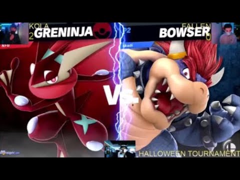 4o4 Monster Smash Halloween Tourney - GRNT| Namefireball (Greninja) vs Sakana (Bowser) -Winners Semi