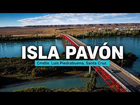 Isla Pavón, Santa Cruz 🇦🇷 | Vistas Aéreas | Drone