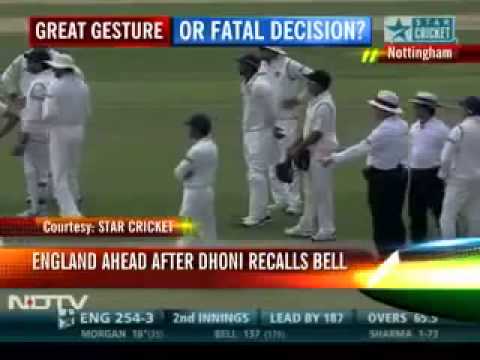 Should Dhoni have called Ian Bellrun out back