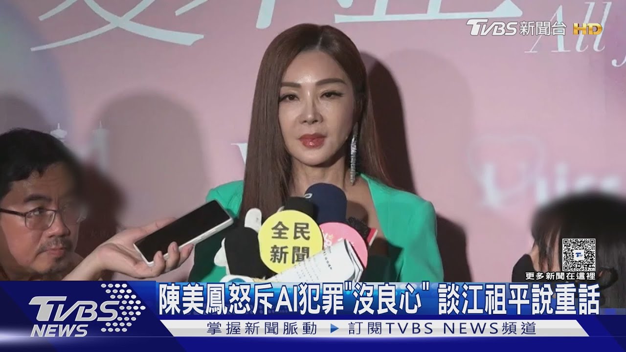 陳美鳳怒斥AI犯罪「沒良心」　談江祖平說重話：用藥就是不對