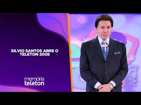Teleton 2008 | Abertura com Silvio Santos