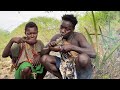 Chaba Dudukwe Of Hadzabe Tribe The World S Last Hunter Gatherer Tribe Cooking And Eating