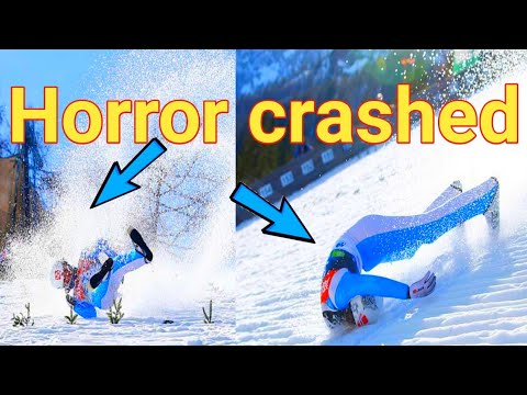 Olympic gold medalist in ski jump horror: Norway’s Daniel-Andre Tande suffers broken collar bone.