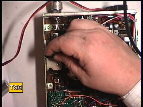 Grandstand Bluebird  - UK CB radio, (CB 27/81) (Mobile) - Transmit alignment.