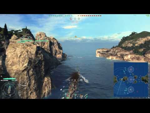 WoWS, HMS Caledon, 8 battles,1st win