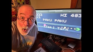 Paku Paku - the Coolest Online Game of 2024 - 1D Pac Man - Retro Style Video Game - Vintage Gaming