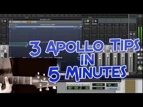 3 Apollo Quick Tips: Record only SOME of the plugins, Andy Sneap C4 Trick w/ Oxford, more