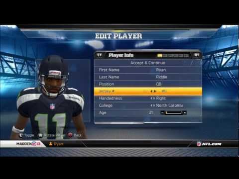 Madden 13 Connected Career Player: The Creation of a...