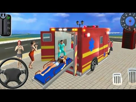 City Ambulance Rescue Driver - 911 Emergency Rescue Simulator Gameplay #58
