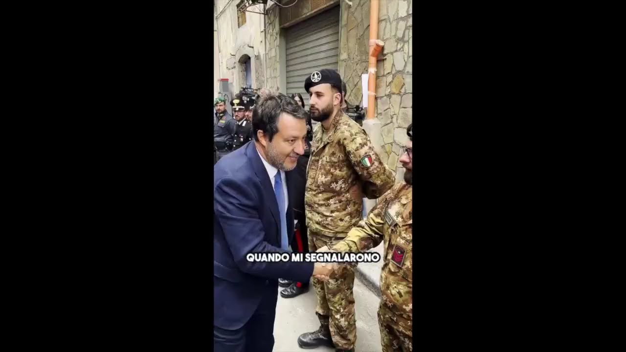 SALVINI A TORRE ANNUNZIATA: ABBATTUTO PALAZZO FIENGA PER FAR NASCERE LA PIAZZA DELLA LEGALITÀ