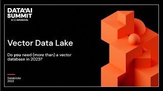 Vector Data Lakes