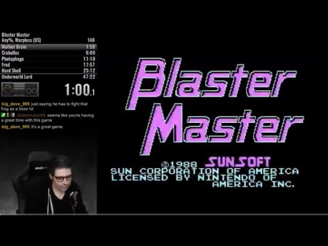 Blaster Master (Any% Warpless US) speedrun in 44:42