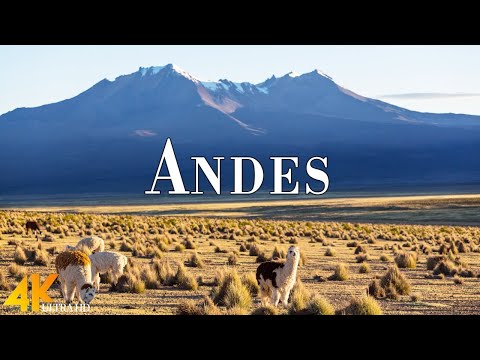 Andes 4K Ultra HD • Stunning Footage Andes Mountains, Scenic Relaxation Film with Calming Music.