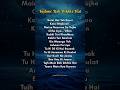 TRY WITH YOUR OWN VOICE TUJHME RAB DIKHTA HAI SONG LYRICS Songlyrics Song
