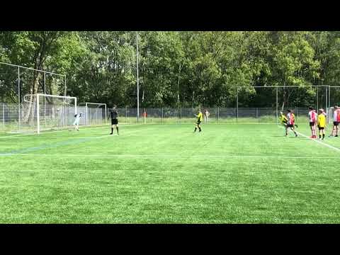 20180512 RKAVV JO13-1 - SV Nootdorp JO13-1 1-10 -  Doelpunt 1-8