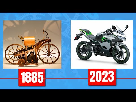Motorcycle Evolution 1885 - 2023