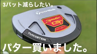 TaylorMade Spider GT Rollback Silver Putters パター買いました。