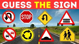 🚦Ultimate Road Sign Quiz 2024: 🛑Traffic Signs & Driving Knowledge Test | The Quiz Ocean