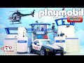 Playmobil City Action Build And Play Police Headquarters Prison Police Car Helicopter And More