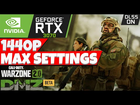 Call off Duty Warzone 2.0 - RTX 3070 + Intel Core i5 10400F 1440p Max Setting DLSS ON Gameplay