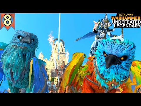 Teclis Undefeated Legendary Campaign Part 8 - Warhammer 3 No Commentary