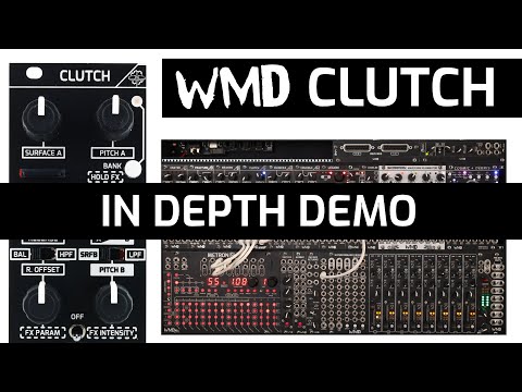 WMD CLUTCH - Hi Hat Percussion Eurorack Module - In Depth Overview