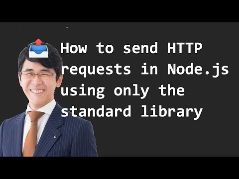 Video thumbnail: How to send HTTP requests in Node.js using only the standard library
