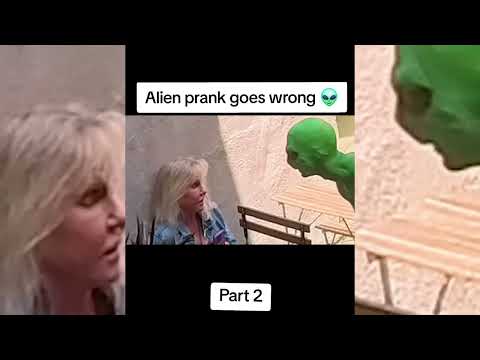 Alien Prank on Lady (Part 2) Final Part!