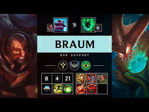 Braum Support vs Thresh - BR Challenger Patch 25.12