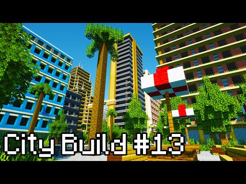City Build #13 - Downtown (Minecraft Timelapse)