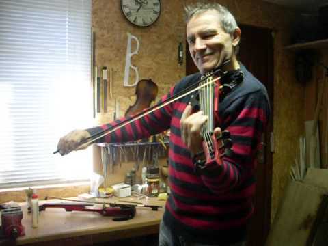 Reiter hand - made violin present: 6 strings electric violin model Easy