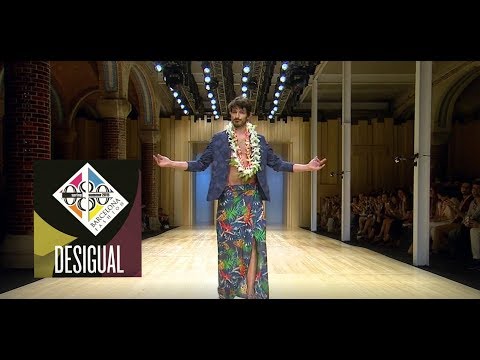 Andrés Velencoso - Desigual Spring/Summer 2015 Fashion Show
