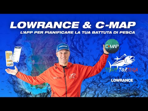 Lowrance e C-MAP | L'app per programmare le tue battute di pesca